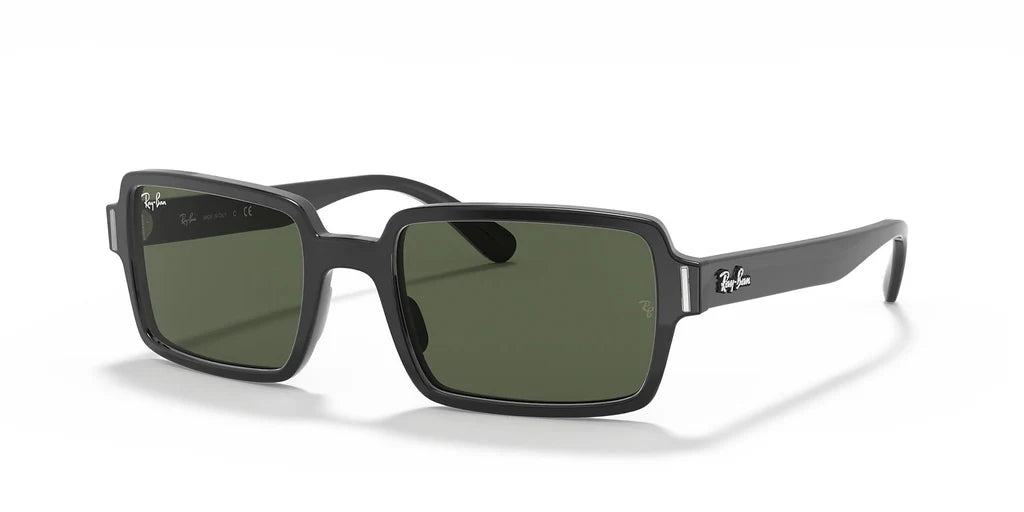 Lente De Sol RB Benji Rb2189n Negro Brilloso Verde G15