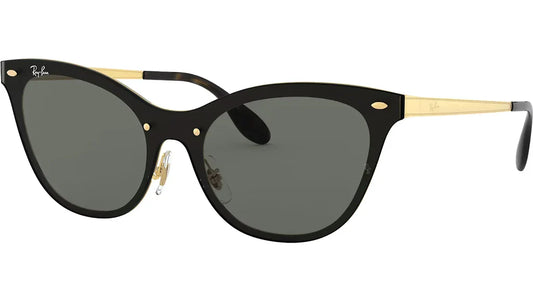Lente De Sol RB Blaze Cat Eye Rb3580n Dorado Verde G15
