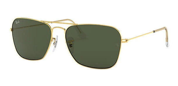 Lente De Sol RB Caravan Rb3136n Dorado Verde G15