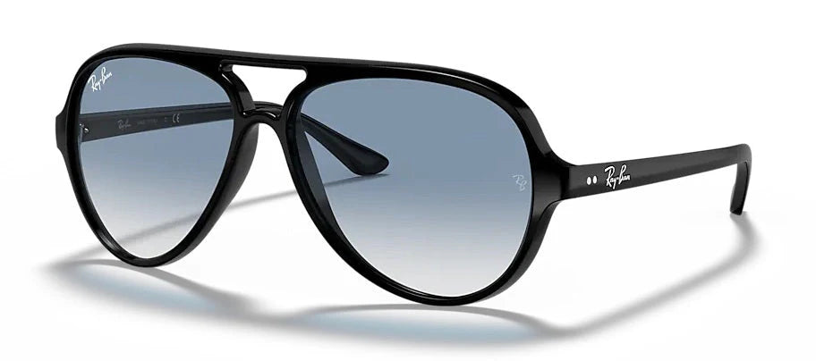 Lente De Sol RB Cats 5000 Rb4125n Negro Azul Degradado