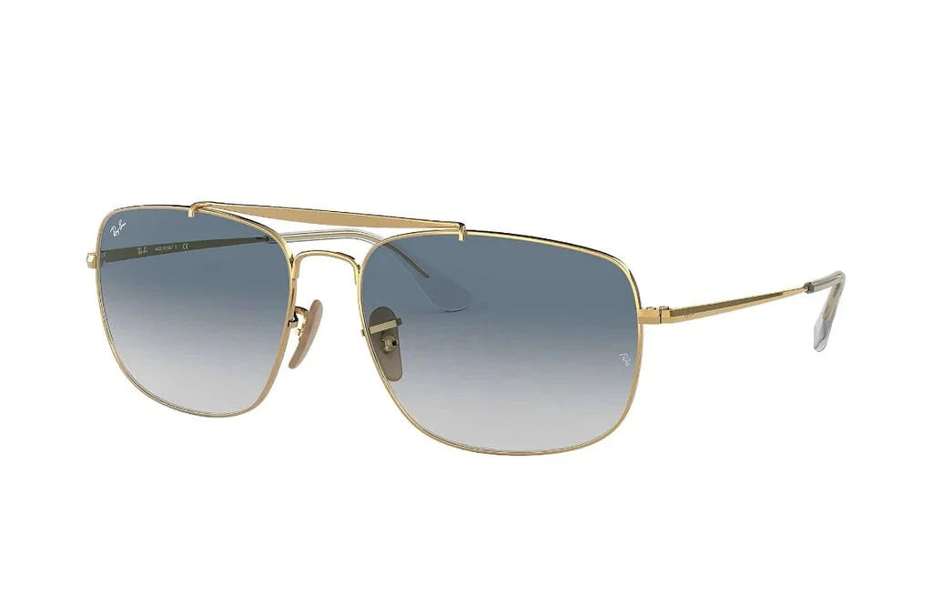 Lente De Sol RB Colonel Rb3560n Dorado Azul Degradado