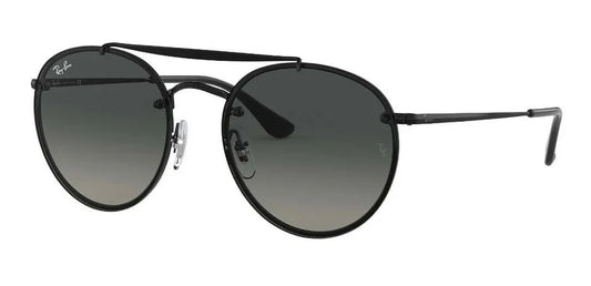 Lente De Sol RB Double Bridge Blaze Rb3614n Negro Negro