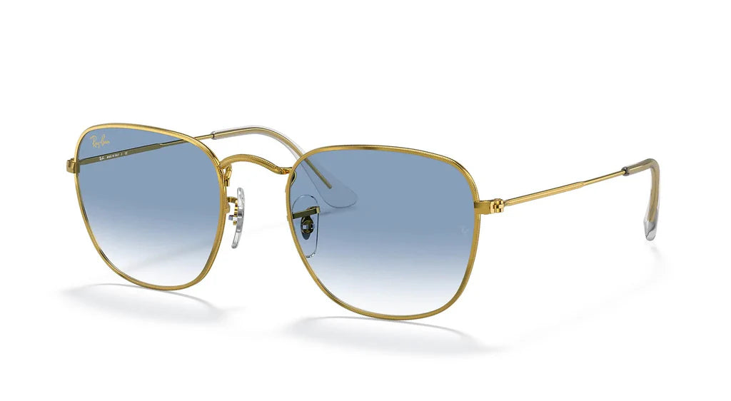 Lente De Sol RB Frank Rb3857n Dorado Azul Degradado