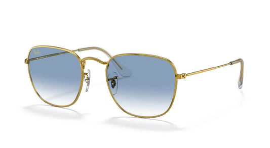 Lente De Sol RB Frank Rb3857n Dorado Azul Degradado