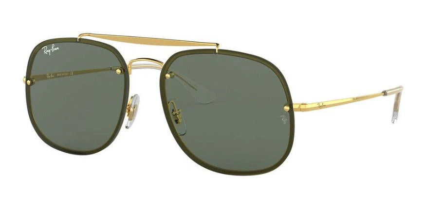 Lente De Sol RB General Blaze Rb3583n Dorado Verde G15
