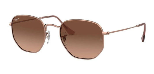 Lente De Sol RB Hexagonal Flat Rb3548n Bronce Cafe