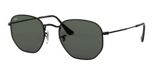 Lente De Sol RB Hexagonal Flat  Rb3548n Negro Verde G15