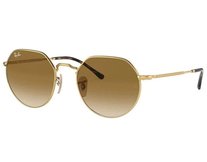 Lente De Sol RB Jack Rb3565n Dorado Cafe Degradado