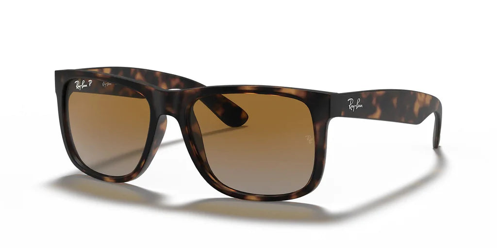 Lente De Sol RB Justin Rb4165n Carey Cafe Polarizado