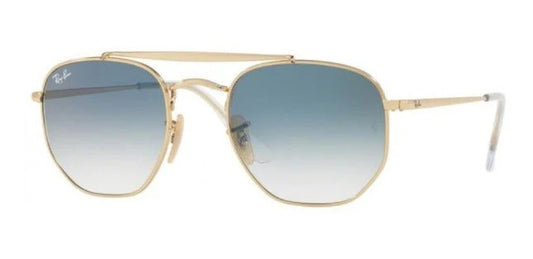 Lente De Sol RB Marshal Rb3648n Dorado Azul Degradado