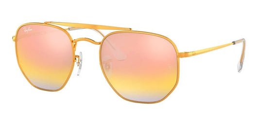 Lente De Sol RB Marshal Rb3648n Dorado Rosa Espejo