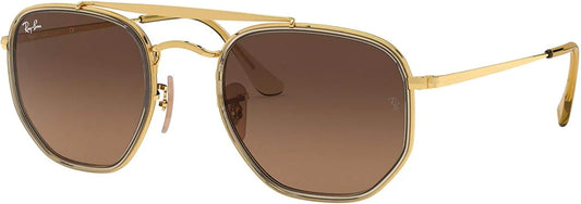 Lente De Sol RB Marshal ll Rb3648m Dorado Cafe Degradado