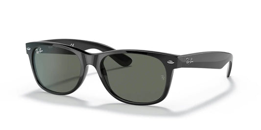 Lente De Sol RB New Wayfarer Rb2132n Negro Brilloso Verde G15