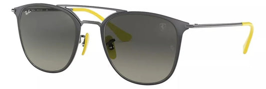 Lente De Sol RB Escuderia Ferrari Rb3601m Gris Metalico Gris