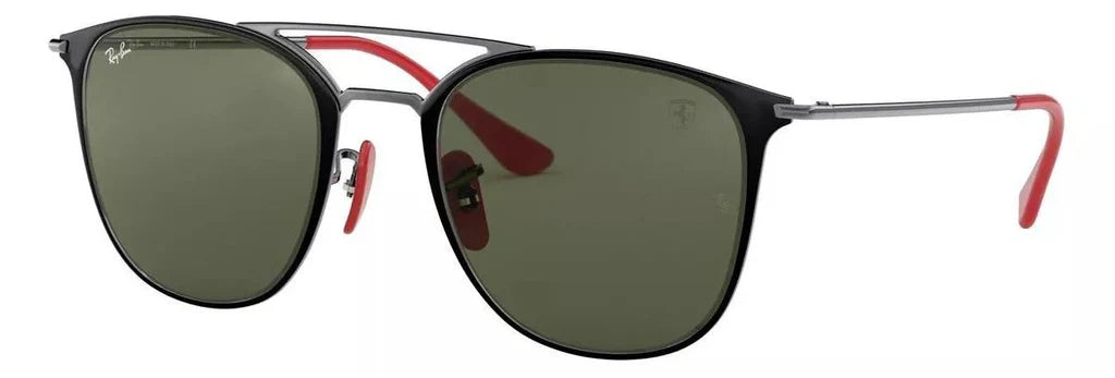 Lente De Sol RB Escuderia Ferrari Rb3601m Negro Verde G15