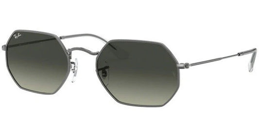 Lente De Sol RB Octagonal Rb3556n Negro Gris Degradado