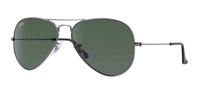 Lente De Sol RB Piloto Aviador Rb3025n Plateado Verde G15