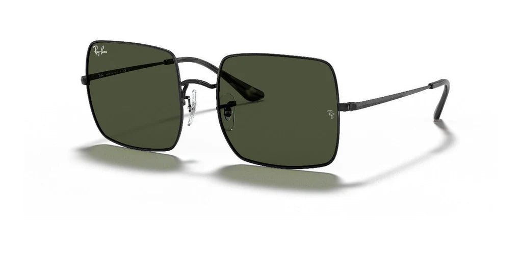 Lente De Sol RB Square Retro Rb1971n Negro Verde G15