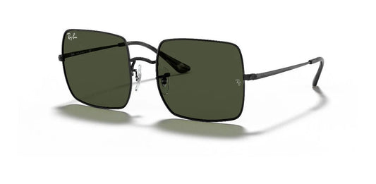 Lente De Sol RB Square Retro Rb1971n Negro Verde G15