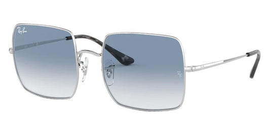 Lente De Sol RB Square Retro Rb1971n Plateado Azul degradado
