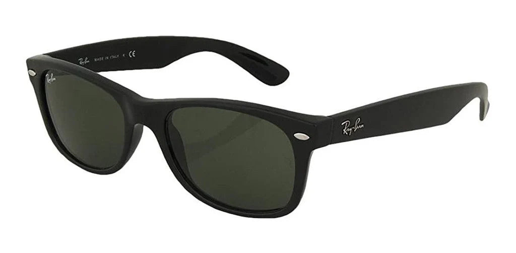 Lente De Sol RB Wayfarer Rb2140n Negro Matte Verde G15