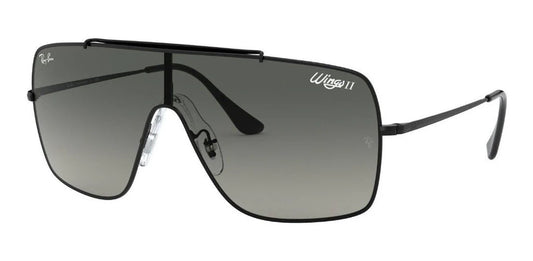 Lente De Sol RB Wings 2 Flat Rb3697n Negro - Negro Degradado